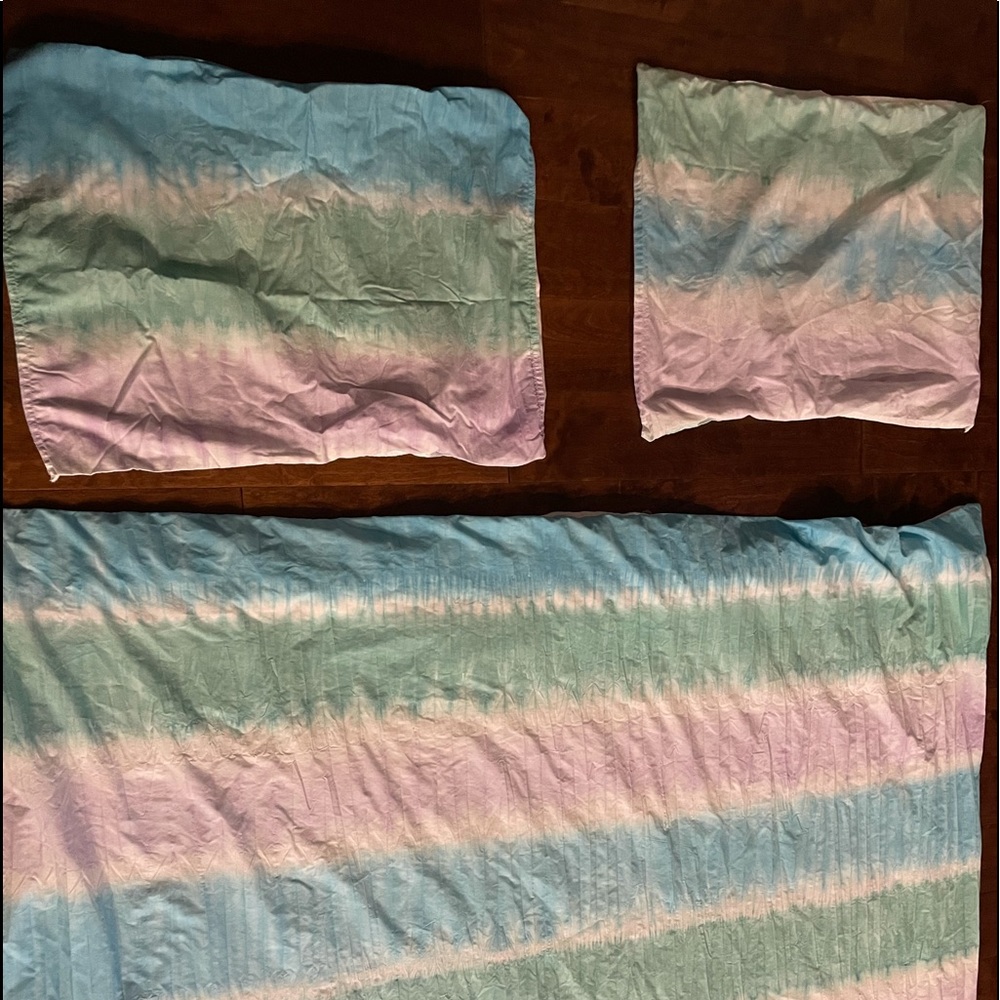 Pottery Barn Teen Full Size Duvet and Pillowcases